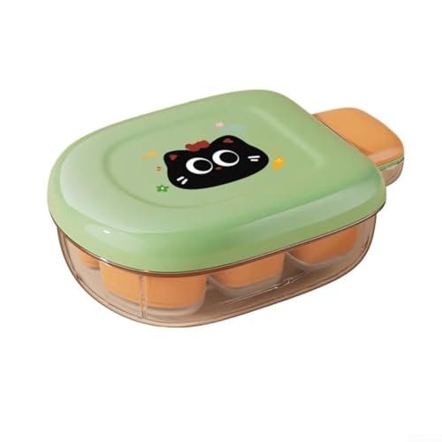 Kreatives Eiswürfelbereiter-Design, Mini-Silikonform für mühelose Eisfreigabe in kleinen Küchen (grün) von Aprilsunnyzone
