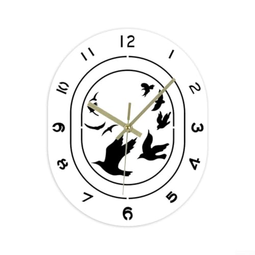Lautlose Acryl-Wanduhr 30,5 cm mit großen Ziffern, modernes Design für Büro, Schlafzimmer, Küche und für Wohnzimmer Wanddekoration Lautlose Acryl-Wanduhr 30,5 cm mit großen Ziffern, modernes Design für Büro, Schlafzimmer, Küche und für Wohnzimmer Wanddekoration von Aprilsunnyzone