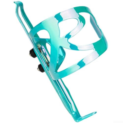 Leichter Flaschenhalter aus Aluminiumlegierung für sicheren Sitz auf Mountainbike-Rahmen (buntes Grün) von Aprilsunnyzone