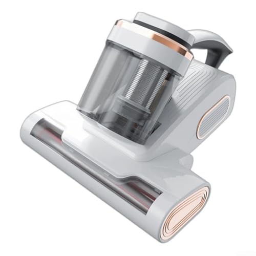 Matratzensauger mit UVC und starker Saugkraft für Allergie und Tierhaarentfernung auf Matratzen, Sofas, Teppichen und Betten mit Dual Staubbecher und HEPA Filtersystem von Aprilsunnyzone
