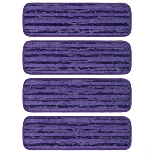 Mikrofaser-Wischmopp-Pads für Swiffer PowerMop effiziente Reinigungslösung (lila) von Aprilsunnyzone
