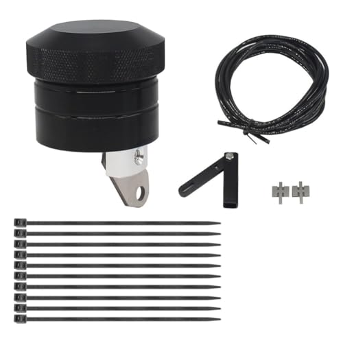 Motorrad-Kettenschmiersystem, direkter Ersatzölersatz für einfache Wartung (schwarz) von Aprilsunnyzone