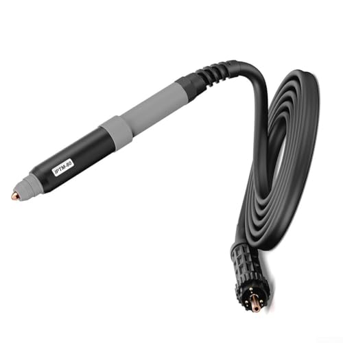 PTM80 Gerader Brennerkopf Set mit 6,1 m Kabel für Plasmaschneider, industrielle 80 Amp Taschenlampe kompatibel mit Mainstream CNC Plasma Systemen von Aprilsunnyzone