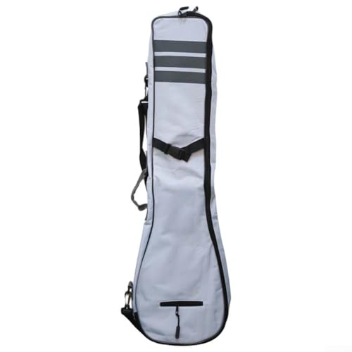 Paddel-Tragetasche für Kajak- und Kanu-Paddel mit drei Innentaschen, Sicherheitsschnalle und Außentaschen mit Reißverschluss für einfache Aufbewahrung (grau) von Aprilsunnyzone