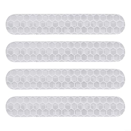 Reflektierende Aufkleber für Roller für Ninebot Max G30 Modell (Silber) von Aprilsunnyzone