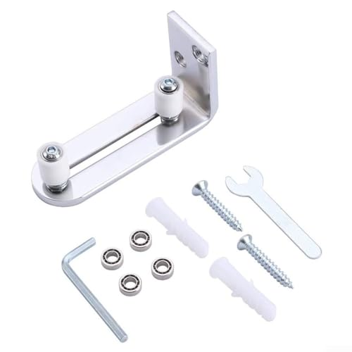 Robuste Bodenführung zur Wandmontage, Chrom und Edelstahl für sicheren Betrieb Robuste Bodenführung zur Wandmontage, Chrom und Edelstahl für sicheren Betrieb von Aprilsunnyzone