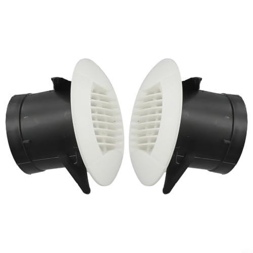 Runde ABS-Lüftungsgitter, 2 Stück, entwickelt, um einen besseren Luftaustausch in Ihrem Zuhause zu fördern (Φ75) von Aprilsunnyzone