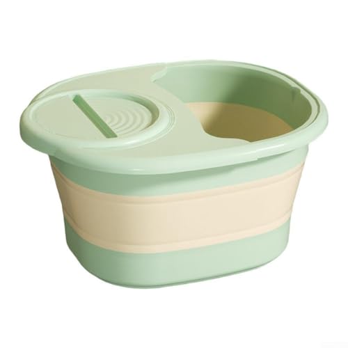 Silikon-Fußbadeimer mit faltbaren und einziehbaren Funktionen, entworfen für verschiedene Fußgrößen, einfach zu reinigen und zu pflegen von Aprilsunnyzone