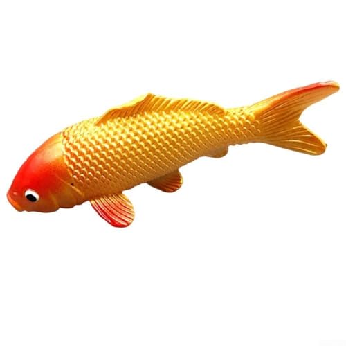 Simulation Koi-Fisch-Requisiten für Aquarien, wunderschön verarbeitet, um echte Koi-Fische nachzuahmen und die visuelle Attraktivität zu verbessern (D) von Aprilsunnyzone