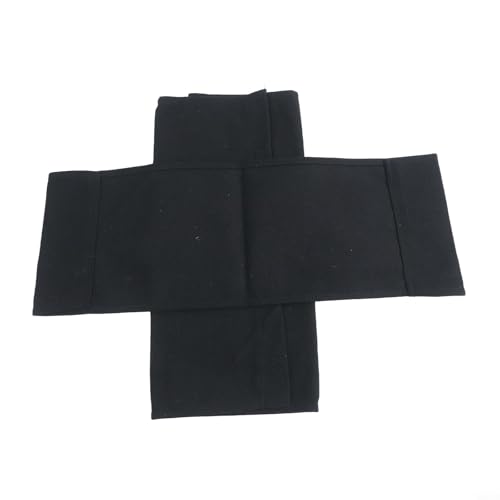 Sitzbezüge-Set mit kompaktem Stauraum, mit Streifen-Design für den praktischen Gebrauch, Schwarz Sitzbezüge-Set mit kompaktem Stauraum, mit Streifen-Design für den praktischen Gebrauch, Schwarz von Aprilsunnyzone