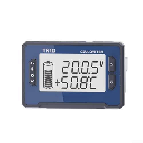 TN10 Batteriepack-Monitor mit Coulomb-Zähler, Echtzeit-SOC-, Spannungs- und Temperaturanzeige für zuverlässiges Batteriemanagement TN10 Batteriepack-Monitor mit Coulomb-Zähler, Echtzeit-SOC-, Spannungs- und Temperaturanzeige für zuverlässiges Batteriemanagement von Aprilsunnyzone