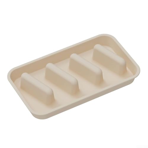 Taco-Tablett aus Silikon mit 3 Fächern, perfekt für die Organisation von Speisen bei Buffets, Picknicks und Veranstaltungen im Freien (weiß) von Aprilsunnyzone