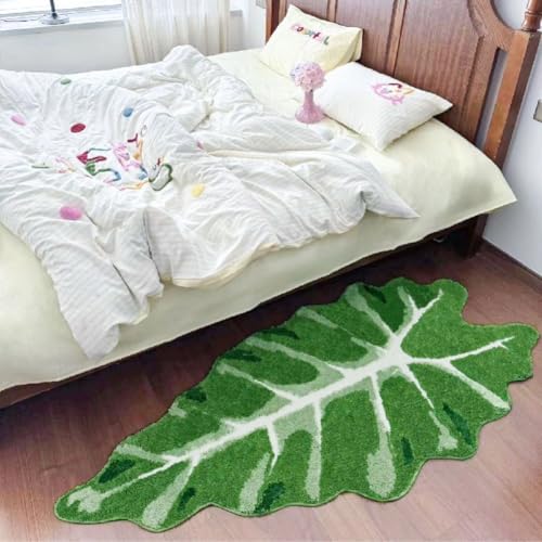 Ultra saugfähige Badematte mit natürlichem Monstera-Design, rutschfeste Gummi-Unterseite für sichere Platzierung auf Badezimmer- oder Küchenböden Ultra saugfähige Badematte mit natürlichem Monstera-Design, rutschfeste Gummi-Unterseite für sichere Platzierung auf Badezimmer- oder Küchenböden von Aprilsunnyzone