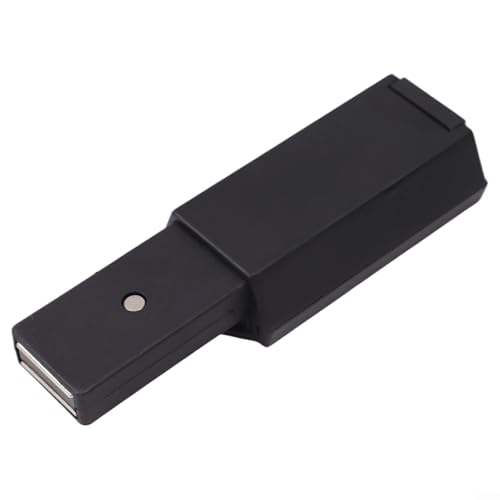 Unsichtbarer magnetischer Türschnäpper zum Öffnen, Schrankriegel mit Selbstrückprallfunktion für sicheren und griffigen Schrankzugang (schwarz) von Aprilsunnyzone