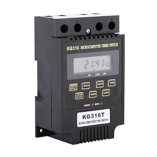 Vereinfachte Zeitplanung mit Kg316t automatischem Power-Timer-Steuerungssystem (110 V) von Aprilsunnyzone