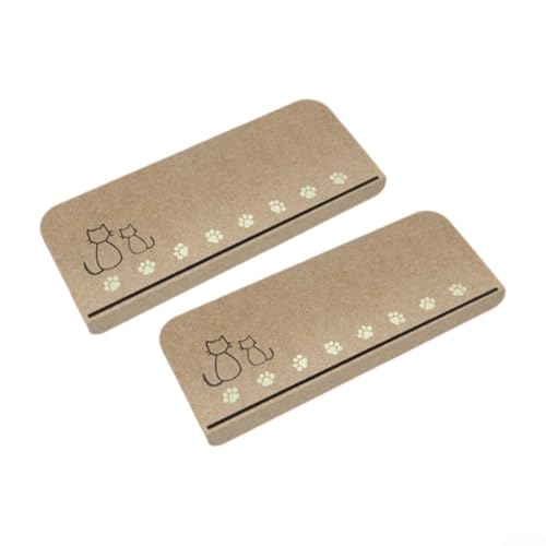 Verschönern Sie Ihre Treppe mit diesen waschbaren, rutschfesten Matten, 2er-Pack, um Lärm und Unfälle zu minimieren (beige) von Aprilsunnyzone