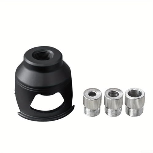 Vertikale Bohrführung für Holzbearbeitung mit mehreren Bohrbuchsen und Dübelvorrichtung, präzise vertikale Bohrpositionierungs-Locator für Einsteckzapfen und andere Holzverbindungen (schwarz) von Aprilsunnyzone