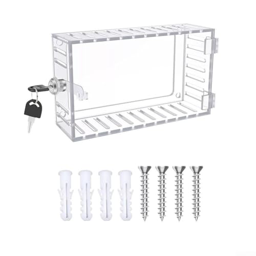Zahlenschloss Sicherheitsbox für Thermostate Klares Acryl Design für einfache Überwachung von Aprilsunnyzone