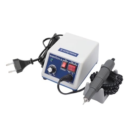 Apriltop Labor Mikromotor Elektro Lab Mikromotor Micromotor mit 35K Handstück,Schleifen Poliere Mikromotor Laborausrüstung (35K Handstück 2.35mm) von Apriltop