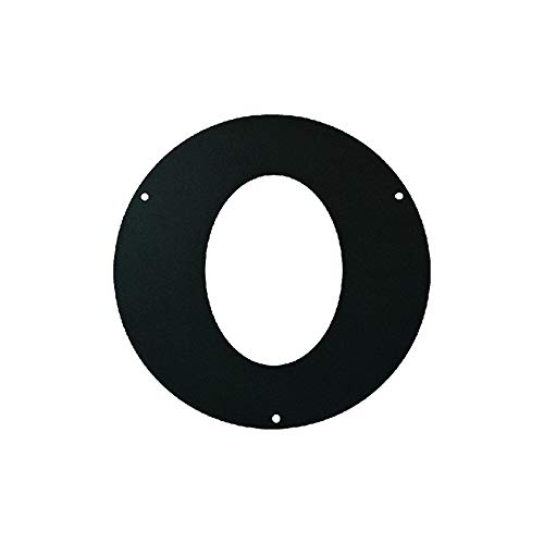 Rosette Elliptisch aus aluminiertem Stahl in der Farbe Schwarz. SP. MM 2. Für Steigungen bis 45 °. Für Verwendung Innen. Rosette Elliptisch aus aluminiertem Stahl in der Farbe Schwarz. SP. MM 2. Für Steigungen bis 45 °. Für Verwendung Innen. von APROS