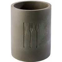 APS Besteckhalter "Element", im Beton-Design, Ø 11 cm von Aps