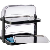 APS Buffet-Vitrine "Doppeldecker" 2-stufig, inkl. 4 Kühlakkus von Aps