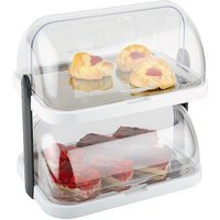 APS Buffet-Vitrine "Doppeldecker" inkl. 4 Kühlakkus APS Buffet-Vitrine "Doppeldecker" inkl. 4 Kühlakkus von Aps