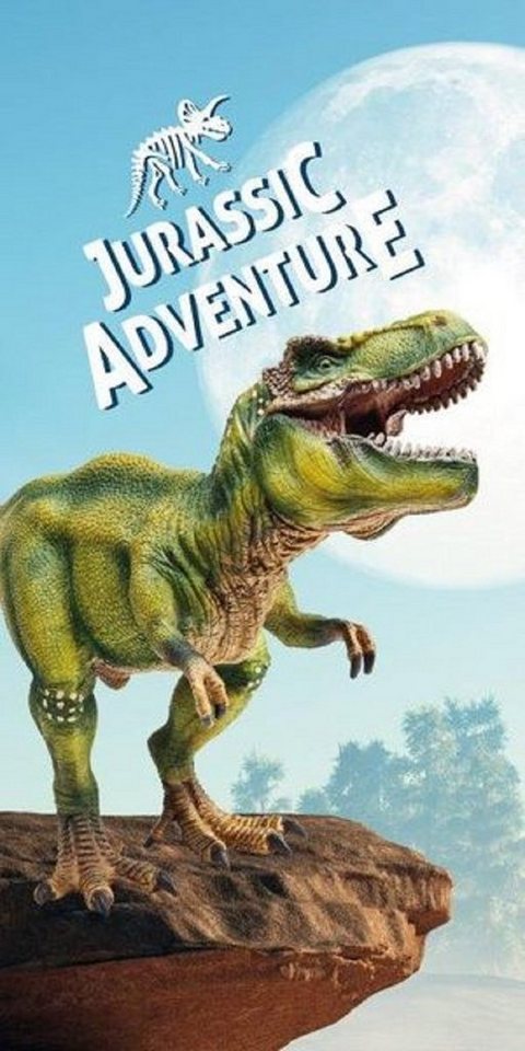 Aptex Handtücher Jurassic Adventure Duschtuch Badetuch Handtuch Strandtuch 70 x 140cm von Aptex