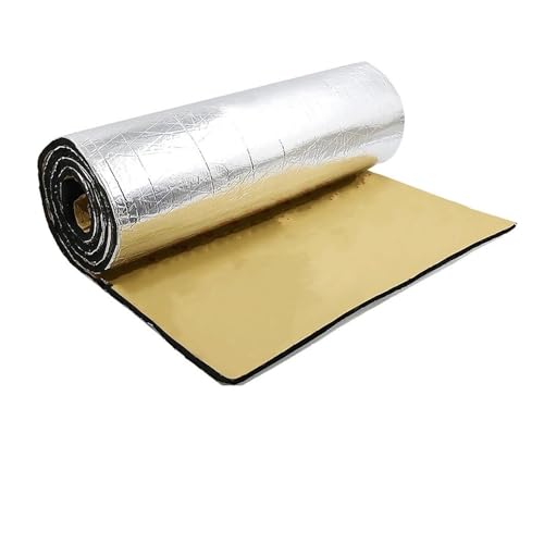 203 Cm X 100 Cm Auto Firewall Wärme Sound Deadener Isolierung Matte Aluminium Beschichtung Baumwolle Selbst-adhesive Noise Isolierung 5mm Isolierung(10mmx152cmx50cm) von Aptfkec