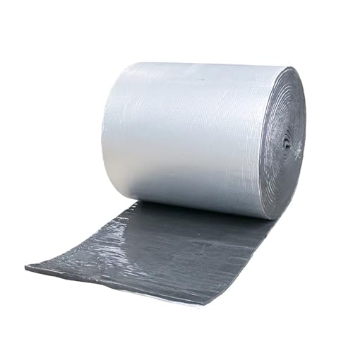 50cm X 200cm 5/10mm Auto Akustische Thermische Sound Deadener Matte Sound Proof Wand Panels Auto Trittschalldämmung Lärm Isolierung Matten Isolierung(Silvery 5mm 50x200cm) von Aptfkec