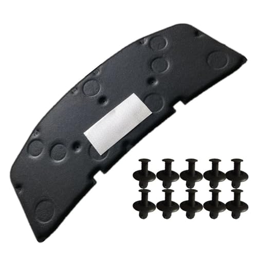 Auto Motorhaube Geräuschdämmung Matte Front Hood Sound Wärmedämmung Pad Für Benz A Klasse W177 A200 A180 2019-2021 Isolierung(Schwarz) von Aptfkec