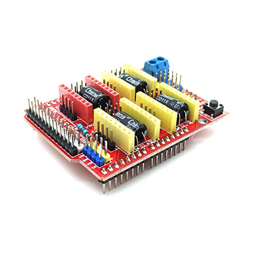 AptoFun CNC V3.0 expansions Shield (A4988 DRV8825) for Engraving Machines, 3D Printers kompatibel with Arduino UNO von AptoFun