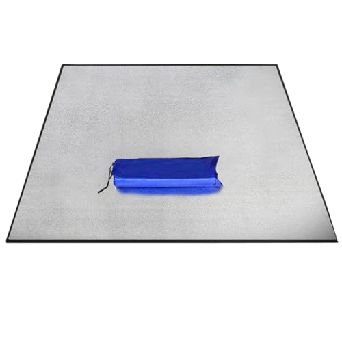 ApuaVireo&Co 4 mm Campingmatte, Schaumstofffoliendecke for Camping, Schaumstoffunterlage, Isolierfolienmatte, doppelseitig, feuchtigkeitsbeständig, faltbar, Schlafzeltunterlage(2m x 2m) von ApuaVireo&Co