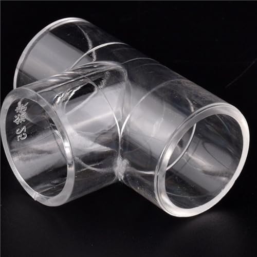 ApuaVireo&Co Acryl 3-Wege-T-Verbindungen for Baumaterialien, Kunsthandwerk, Lampen und Lichter, Aquarium-Anschluss, Nano-Wassertank, 1 Stück(20MM) von ApuaVireo&Co