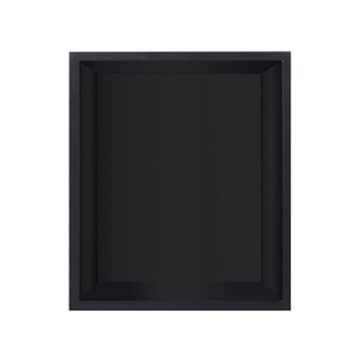 ApuaVireo&Co Duschablage, Badezimmer-Wandnische, Duschnische aus Edelstahl 304, Mehrfarbig(Black,32x32x12.5CM/12.6x12.6x4.93in) von ApuaVireo&Co