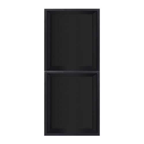 ApuaVireo&Co Duschablage, Badezimmer-Wandnische, Duschnische aus Edelstahl 304, Mehrfarbig(Black,70x28x12.5CM/27.56x11.03x4.93in) von ApuaVireo&Co
