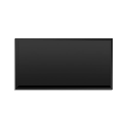 ApuaVireo&Co Duschablage, Badezimmer-Wandnische, Edelstahl-Duschnische mit LED-Beleuchtung, Mehrfarbig(Black,70x28x12.5cm) von ApuaVireo&Co