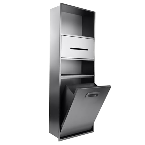 ApuaVireo&Co Duschablage, Badezimmer-Wandnische, Edelstahl-Einbau-Duschnische for Badezimmer, Küche, Wohnzimmer, Organizer, Rot(11.81x33.85x5.51in/30x86x14CM) von ApuaVireo&Co