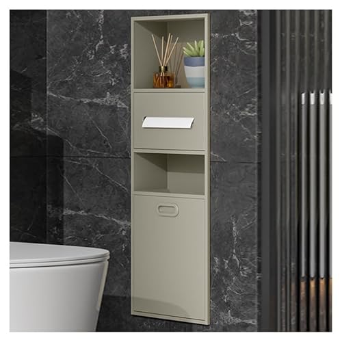 ApuaVireo&Co Duschablage, Duschnische aus Edelstahl, versenkbarer Badezimmer-Organizer, Keine Fliesen erforderlich, Braun, 30 x 86 x 14 cm ApuaVireo&Co Duschablage, Duschnische aus Edelstahl, versenkbarer Badezimmer-Organizer, Keine Fliesen erforderlich, Braun, 30 x 86 x 14 cm von ApuaVireo&Co