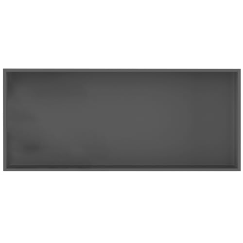 ApuaVireo&Co Duschablage, Edelstahl Badezimmer Einbau Nischen Fliesenfreies Lagerregal Multicolor(Grey,72x32x12.5cm) von ApuaVireo&Co
