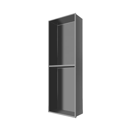 ApuaVireo&Co Duschablage, Edelstahl-Duschaufbewahrungsnische, Badezimmer-Wand-Organizer, Keine Fliesen erforderlich, Mehrfarbig(Grey,70x28x12.5cm) von ApuaVireo&Co