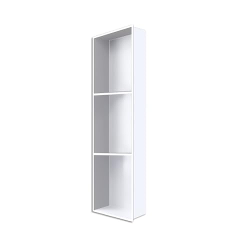 ApuaVireo&Co Duschablage, Edelstahl-Duschaufbewahrungsnische, Badezimmer-Wand-Organizer, Keine Fliesen erforderlich, Mehrfarbig(White,90x28x12.5cm) von ApuaVireo&Co