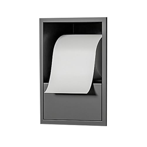 ApuaVireo&Co Duschablage, Edelstahl-Duschnische eingebettet mit Abnehmbarer Tür Multicolor(Grey,17x23x12cm) von ApuaVireo&Co