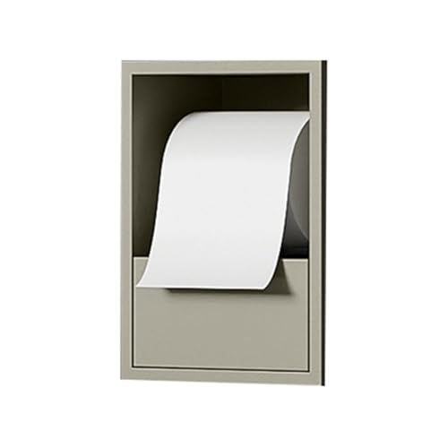 ApuaVireo&Co Duschablage, Edelstahl-Duschnische eingebettet mit Abnehmbarer Tür Multicolor(Light Green,17x23x12cm) von ApuaVireo&Co