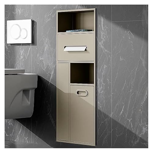 ApuaVireo&Co Duschablage, Edelstahl Einbaudusche Nische Keine Fliesen Doppelschicht Regal Multicolor(Beige,30x78x14cm) von ApuaVireo&Co