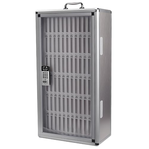 ApuaVireo&Co Handy-Organizer, Handy-Aufbewahrungsschrank mit Zahlenschloss, leicht zu tragende Handy-Aufbewahrungsbox(39x21x75cm/15x8x30in) von ApuaVireo&Co