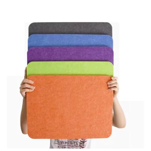 ApuaVireo&Co Klemmbare Schreibtisch-Sichtschutzwand, schallabsorbierende Platte, mehrere Größen, mehrfarbig(Grey,30X120cm) von ApuaVireo&Co