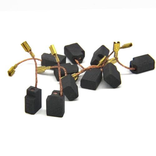 ApuaVireo&Co Kohlebürsten for Elektromotoren, 6,35 x 10 13 mm, Ersatzteile for Elektrowerkzeuge for Winkelschleifer D28111 D28116, 5 Paar ApuaVireo&Co Kohlebürsten for Elektromotoren, 6,35 x 10 13 mm, Ersatzteile for Elektrowerkzeuge for Winkelschleifer D28111 D28116, 5 Paar von ApuaVireo&Co