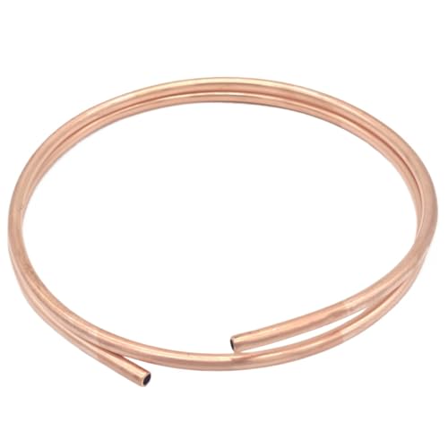 ApuaVireo&Co Kühlschläuche, T2-Kapillarrohre aus rotem Kupfer for Klimaanlagen, Heimwerkerarbeiten, industrielle Nutzung – mehrere Größen(6 x 4.8mm) von ApuaVireo&Co