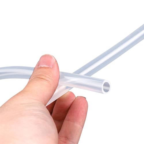ApuaVireo&Co PTFE-Schlauch, transparentes PTFE-Teflonrohr for mechanische Modelle, Innendurchmesser 4,1 mm, Außendurchmesser 6 mm, Länge 5 Meter ApuaVireo&Co PTFE-Schlauch, transparentes PTFE-Teflonrohr for mechanische Modelle, Innendurchmesser 4,1 mm, Außendurchmesser 6 mm, Länge 5 Meter von ApuaVireo&Co